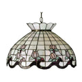 20 Inch Wide Roseborder Pendant