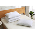 St. James Home Soft Cover Nano Feather Pillows Set Of 4 White