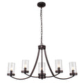Chloe Transitional 5 Light Oil Rubbed Bronze Chandelier Oil Rubbed Bronze