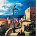 Casa Con Jardin House With Garden By Didier Lourenco Gallery Wrapped Canvas Giclee Art