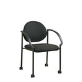 Stack Chairs With Casters And Arms