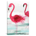 Icanvas Beach Flamingoes By Aimee Wilson