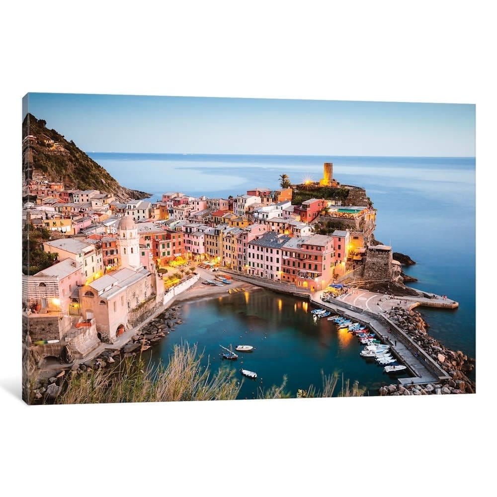 Icanvas Vernazza Cinque Terre Italy Iii By Matteo Colombo