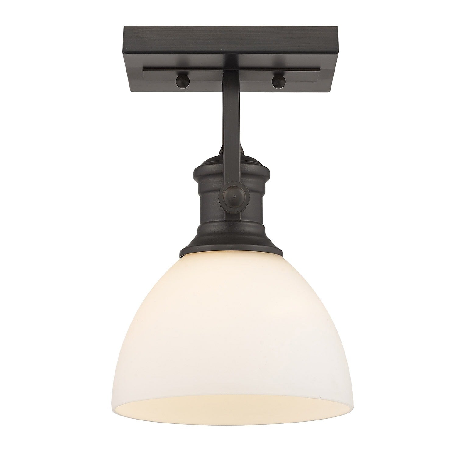 Hines 1 Light Semi Flush
