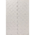 Kilim Hand Knotted Carpet Geometric Wool Silk Indian Trellis Area Rug