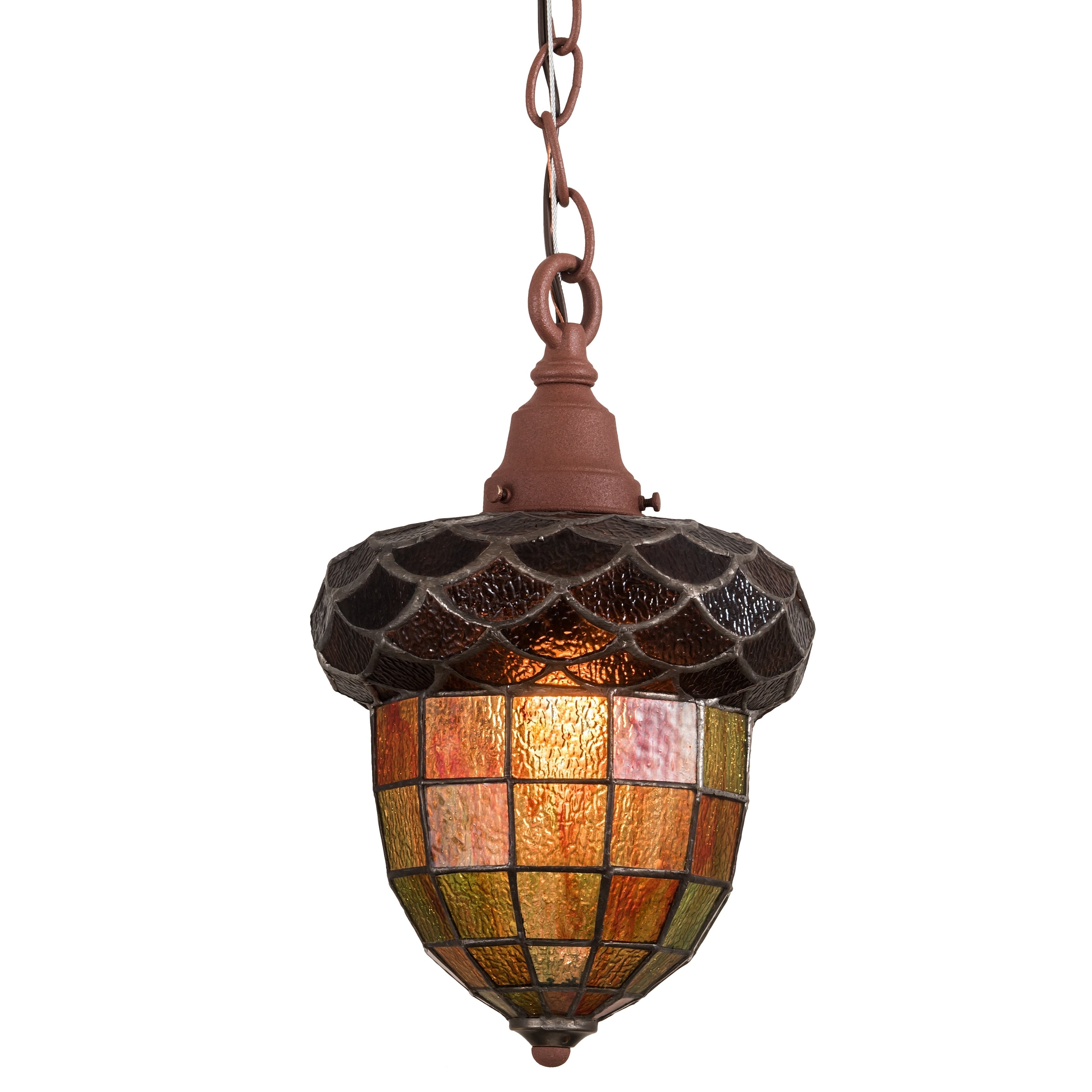 8 Wide Acorn Mini Pendant