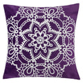 Eleanor Star Mandala 20 Square Decorative Throw Pillow