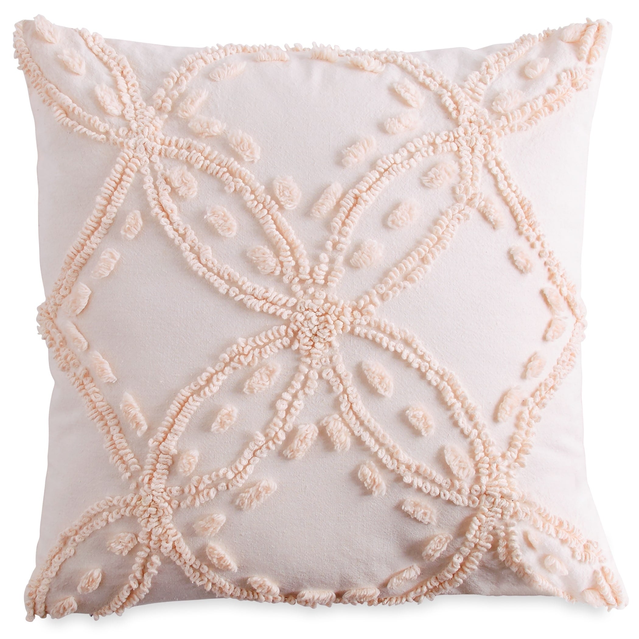 Porch Den Roads End Metallic Textured Decorative Pillow