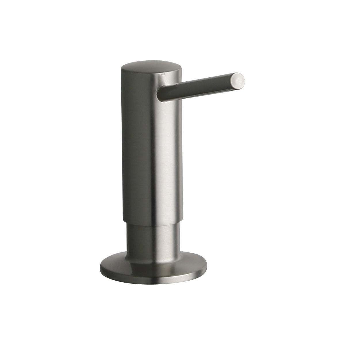 Elkay 2 X 4 5 8 X 3 5 8 Soap Lotion Dispenser Brushed Nickel Nk
