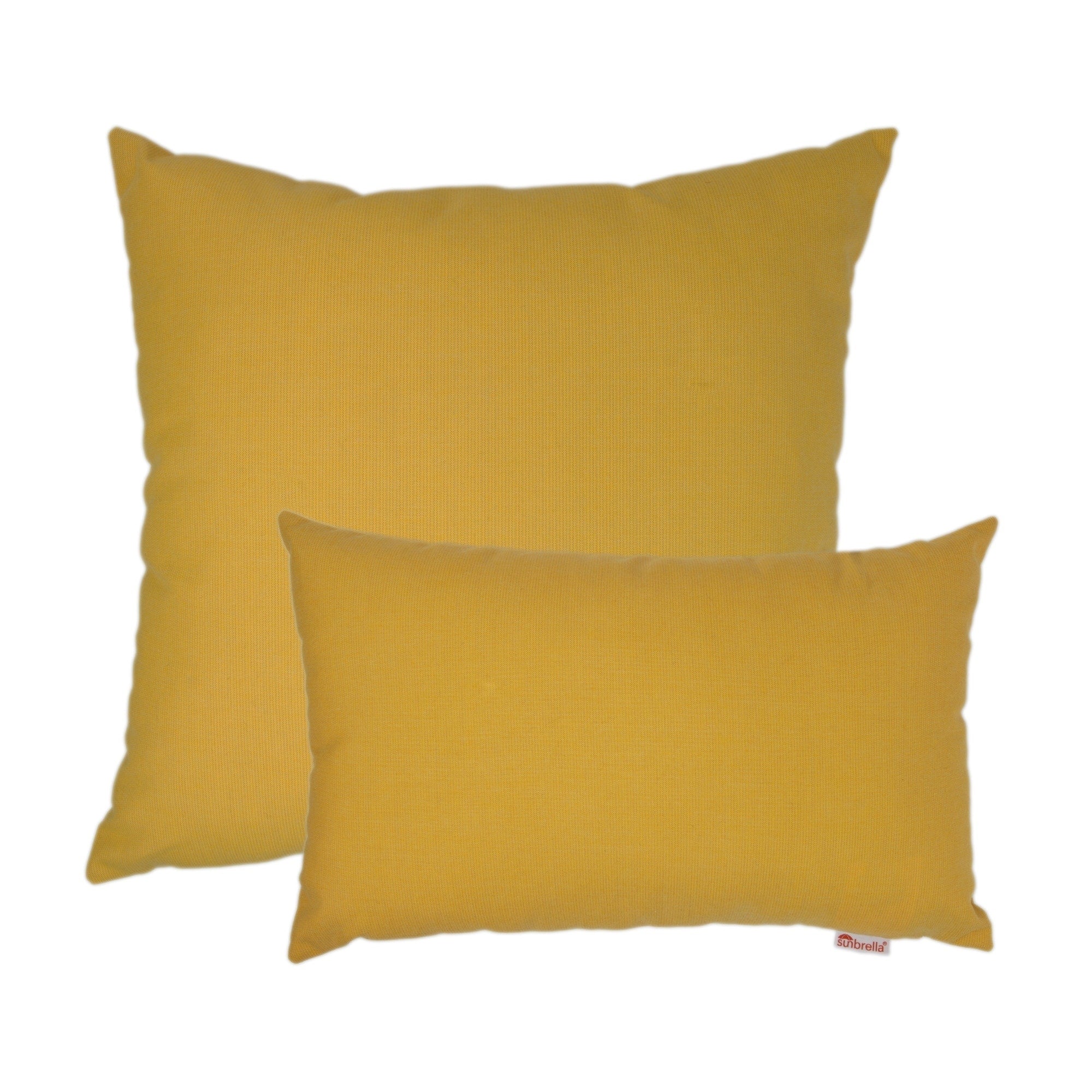 Olivia Quido Sunbrella Spectrum Daffodil Combo Outdoor Pillow 2 Pack