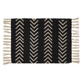 Cotton Placemats With Chevron Design Set Of 4