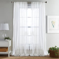 Manor Sheer 84 Inch Rod Pocket Curtain Panel