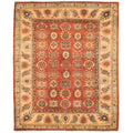 Hand Knotted Finest Gazni Dark Red Wool Rug Ecarpetgallery 411 X 63