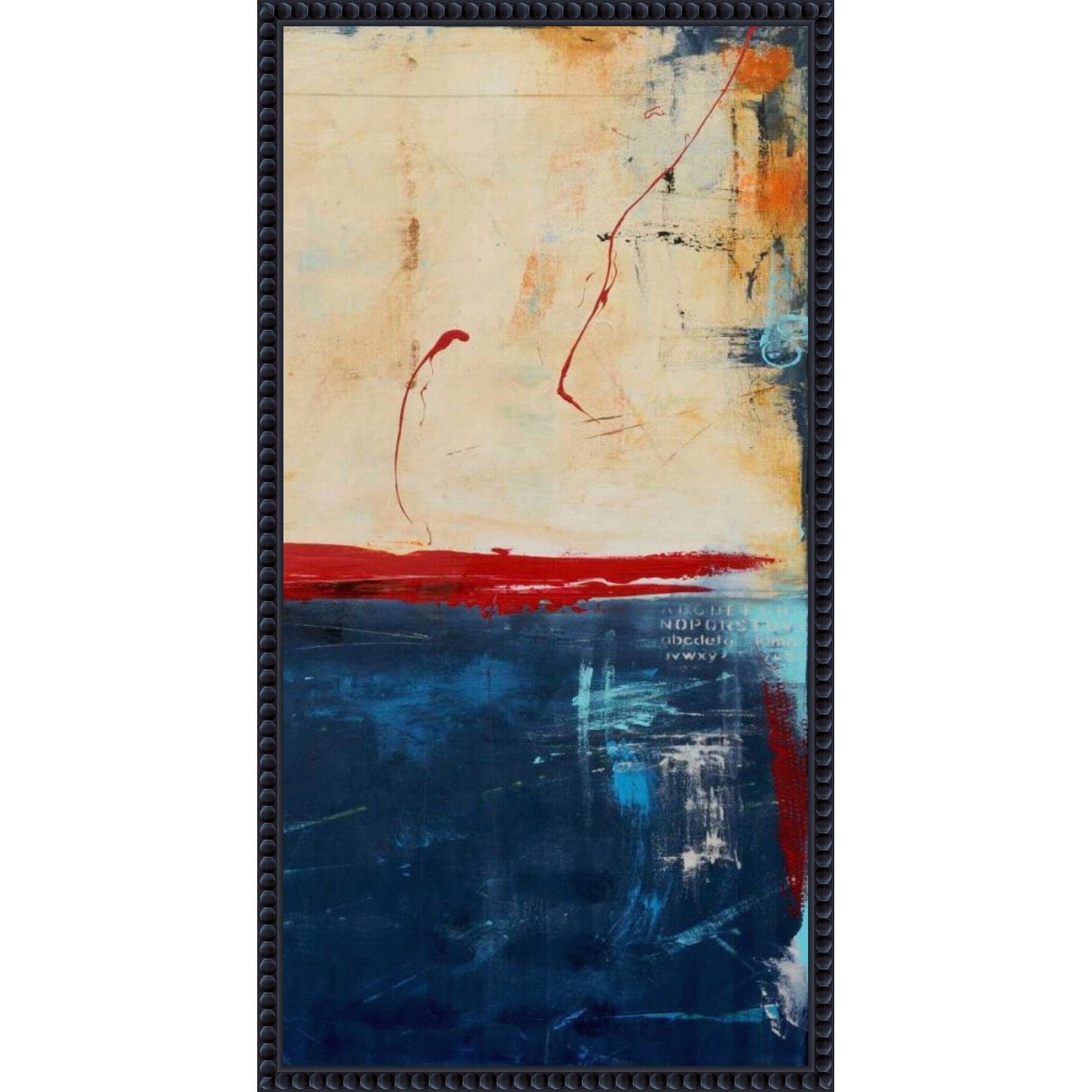 La Strip No. 2 By Erin Ashley Framed Canvas Wall Art Print