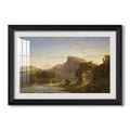 Lallegro 1845 Thomas Cole Custom Framed Print