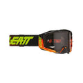 LEATT VELOCITY 6.5 NEON ORANGE LIGHT GREY LENS GOOGLES