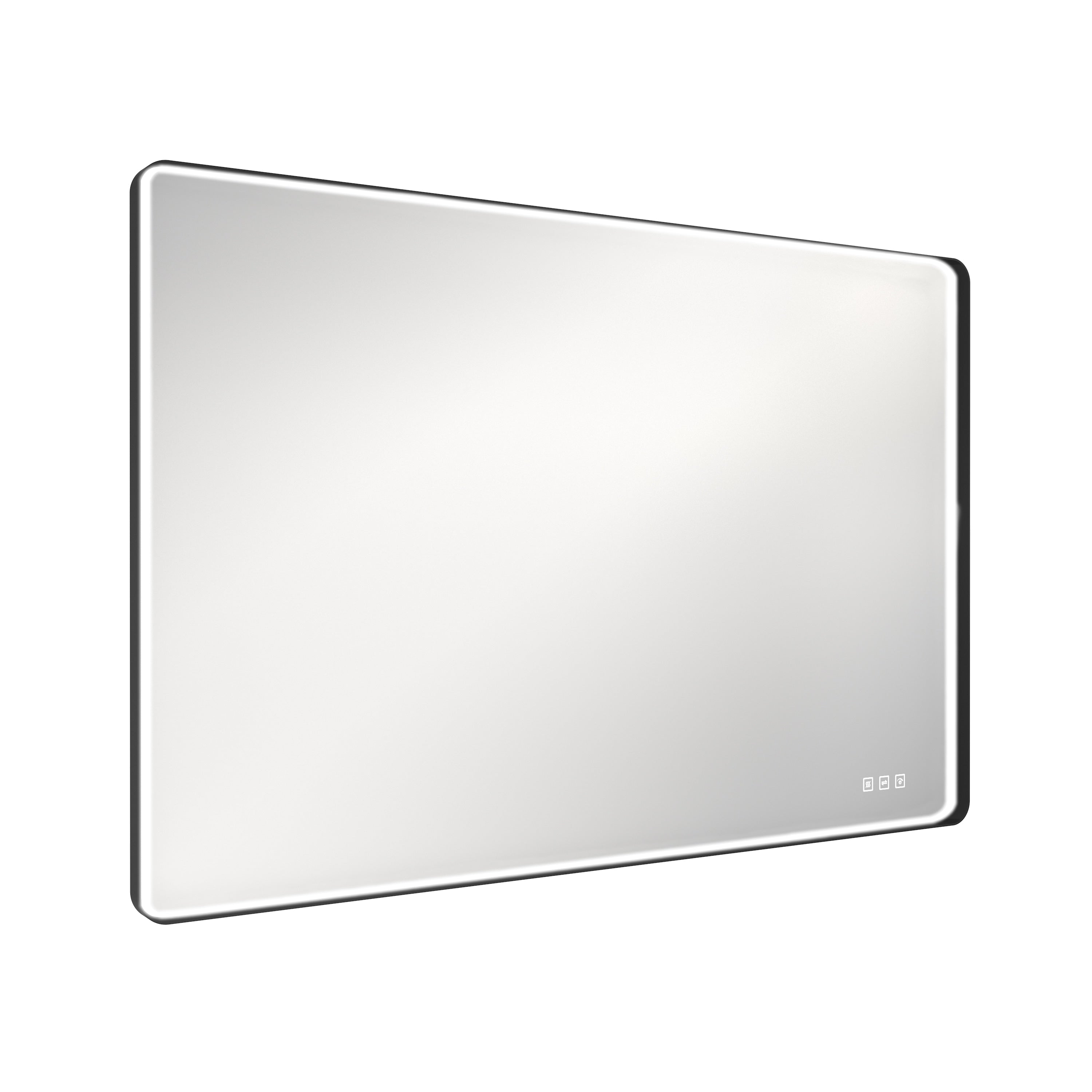 Led Bathroom Vanity Mirror With Dimmable 3 Color Lighting Anti Fog Memory Function Touch Sensor Aluminum Frame Wall Mirror