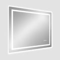 Led Bathroom Vanity Mirror With Dual Light Strips Front Backlit Dimmable 3 Color Lighting Anti Fog Touch Sensor