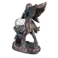 Led Fairy With Orb Garden Statue 12 H
