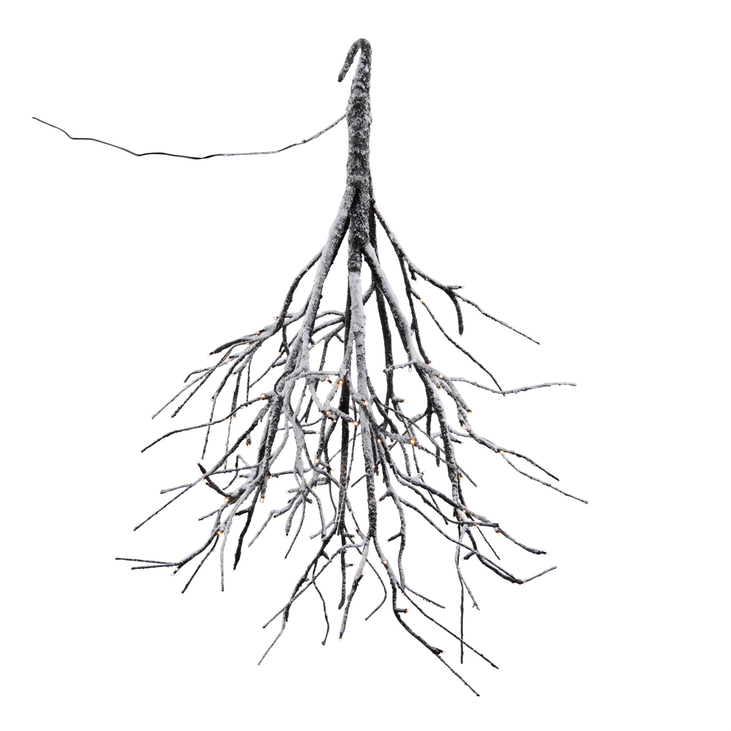 Led Flocked Twig Branch 4H