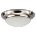 Led Flush Mount Ceiling Light In Brushed Nickel