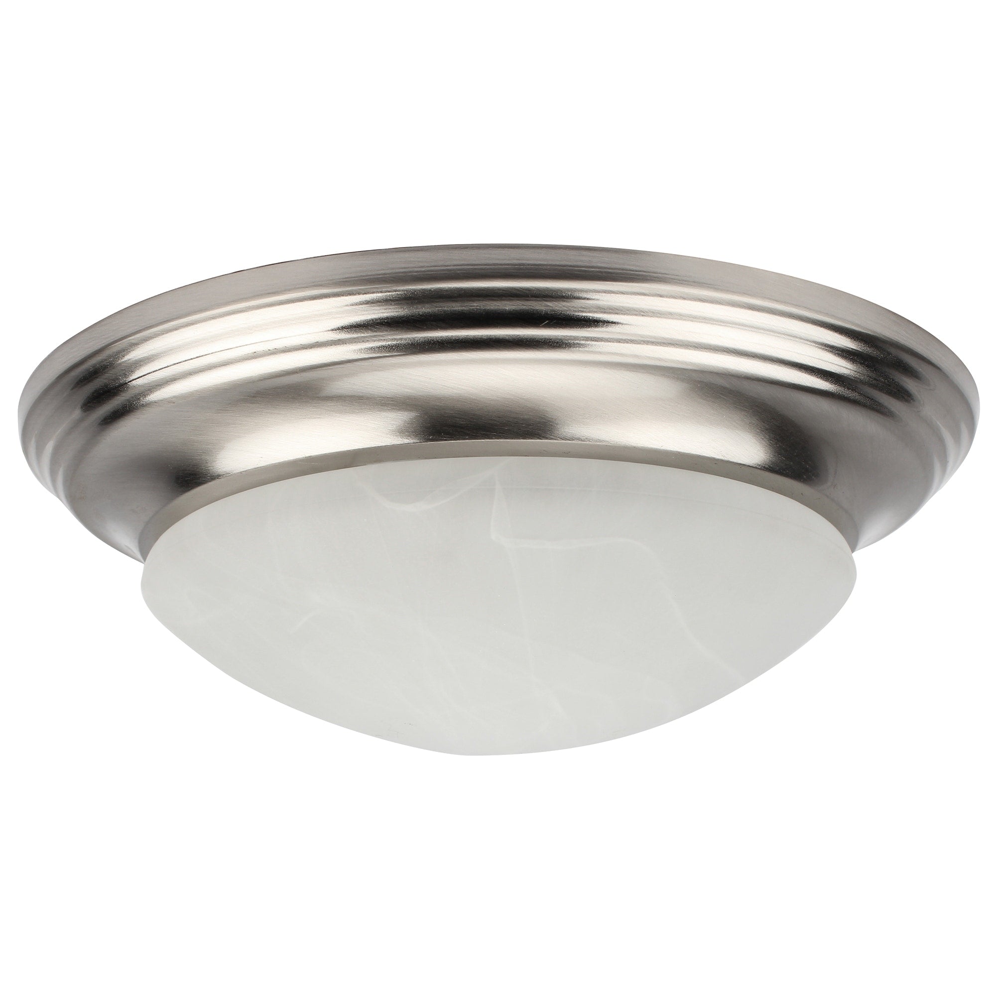 Led Flush Mount Ceiling Light In Brushed Nickel