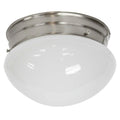 Led Flush Mount Ceiling Light In Brushed Nickel