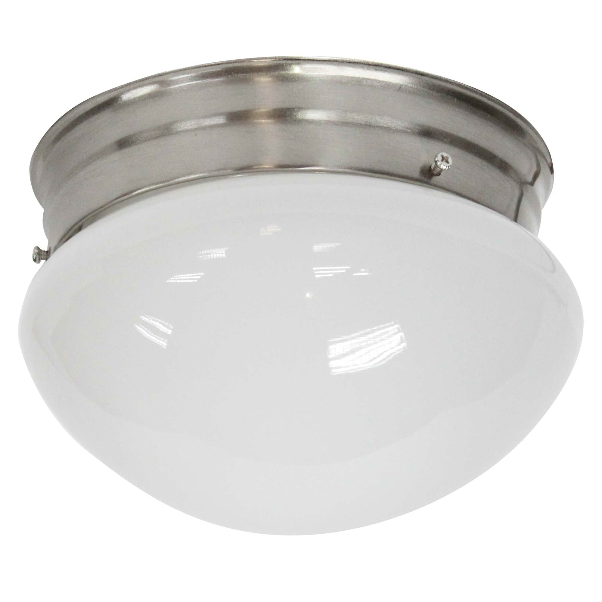 Led Flush Mount Ceiling Light In Brushed Nickel