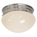 Led Flush Mount Ceiling Light In Brushed Nickel