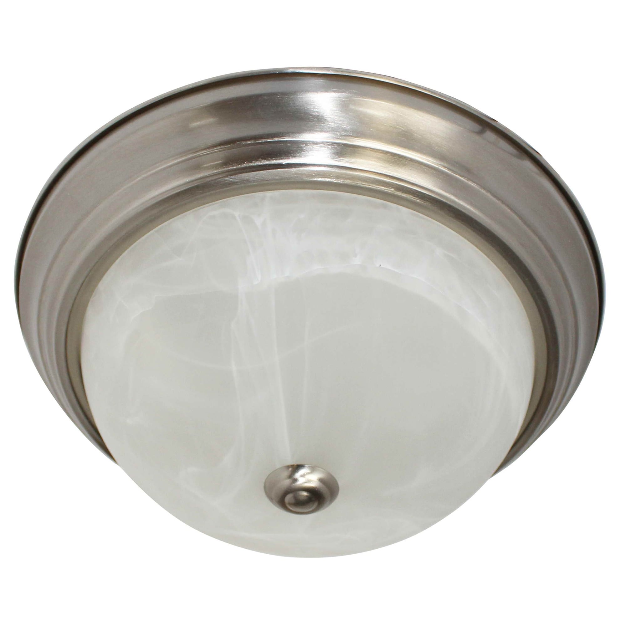 Led Flush Mount Ceiling Light In Brushed Nickel