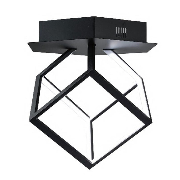 Balck Aluminum Led Flush Mount
