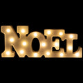 17 Battery Operated Led Lighted Noel Christmas Marquee Sign