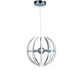 Led Pendant Lighting With Chrome Aluminum Frame