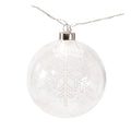 Led Snowflake Ball Ornament Light String 4.5L