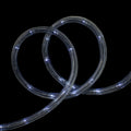 Led White Twinkle Christmas Rope Lights 18 Ft Clear Wire N A