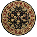 Lr Home Adana Black Red Oriental Area Rug 62 Round 6
