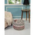 Lr Home Globally Inspired Bohemian Pouf Ottoman