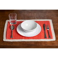 Lr Home Bordered Set Of Four Place Mat 11 X 17