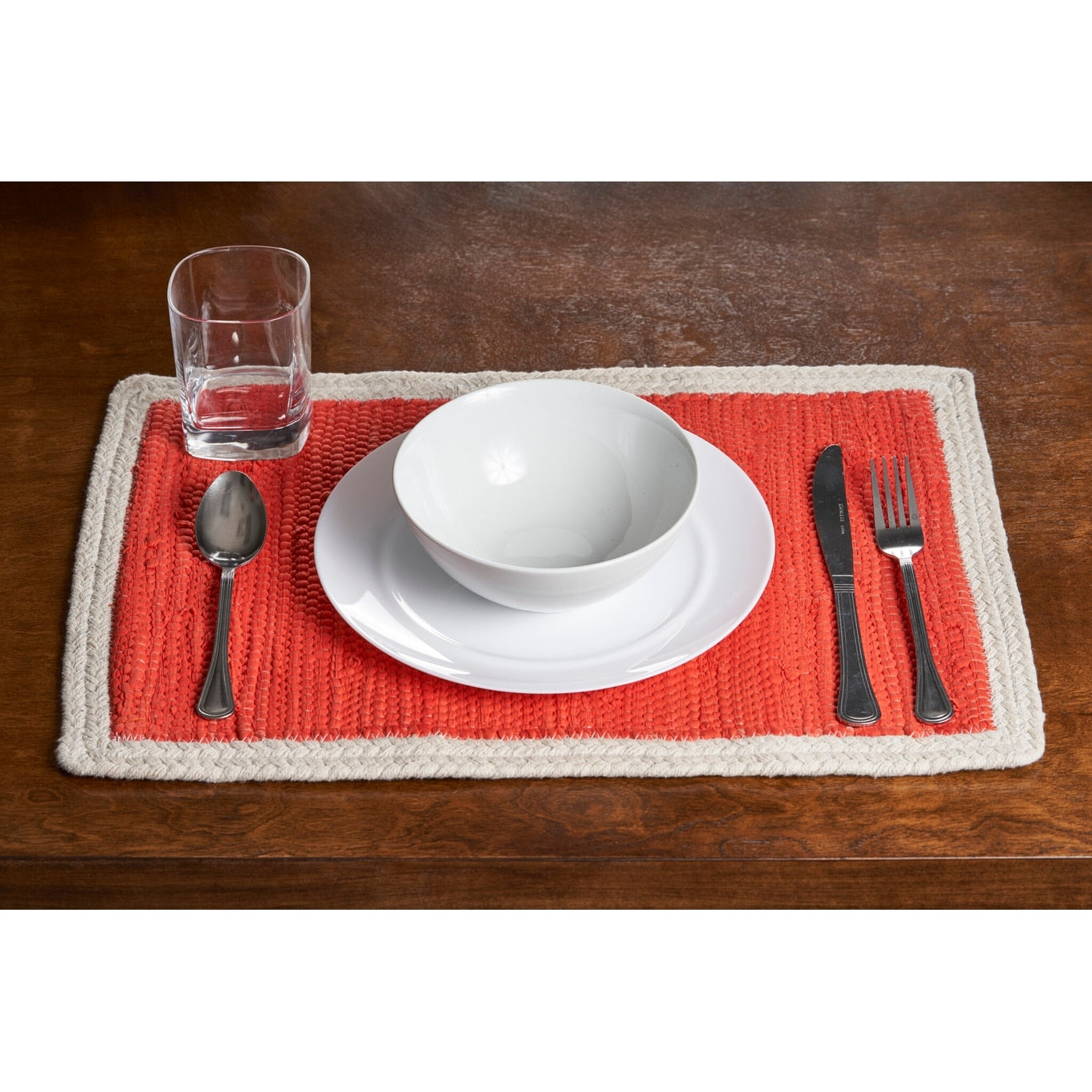 Lr Home Bordered Set Of Four Place Mat 11 X 17