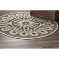 Lr Home Hand Tufted Dazzle Fleur De Lis Gray Wool Rug 6