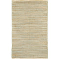 Lr Home Hand Loomed Natural Fiber Sonora Spa Blue Jute Chenille Rug 9 X 12