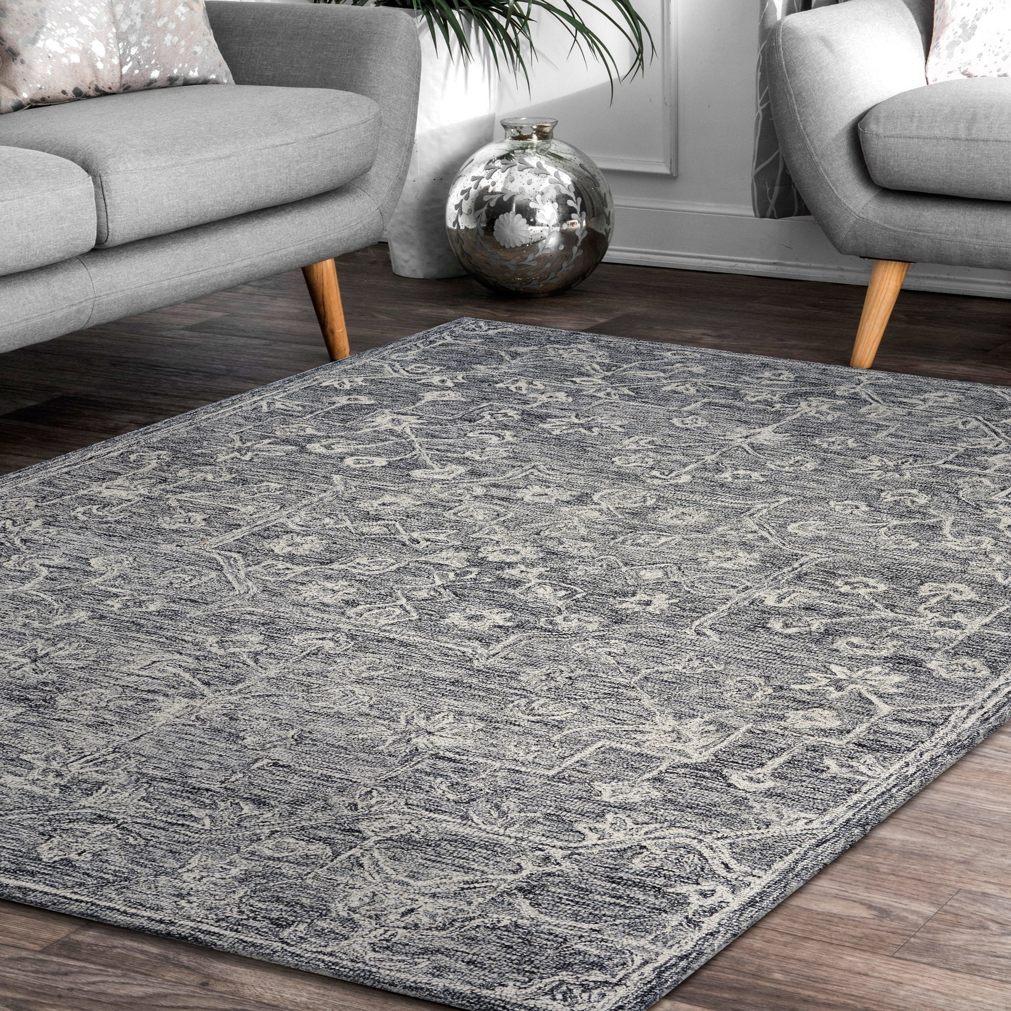 Dazed Floral Escape Indoor Area Rug 30 X 50 30 X 50