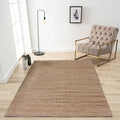 Lr Home Hand Loomed Natural Fiber Sonora Sahara Jute Chenille Rug 8 X 10