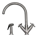 Luxe Kitchen Faucet Chrome Clear