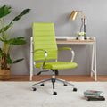 Luxmod High Back Office Chair Adjustable Swivel Chair Ergonomic Desk Chair For Extra Back Lumbar Support.