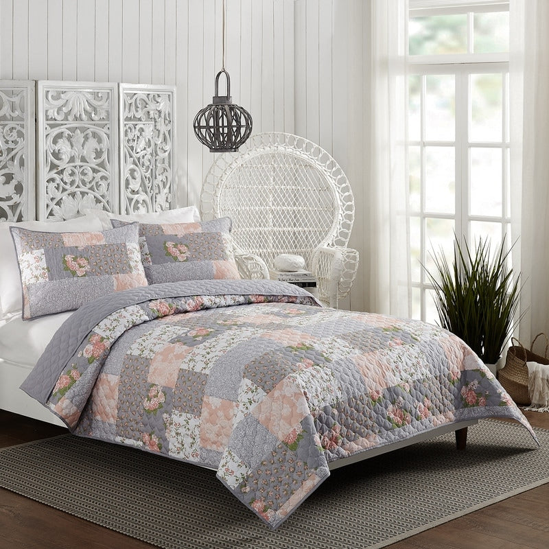 La Flor Quilt Set 3 Pieces Set
