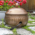 La Jolla Hose Pot With Lid Copper Finish By Good Directions