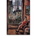 La Vie En Rose Life In Pink By Didier Lourenco Gallery Wrapped Canvas Giclee Art 36 In X 24 In