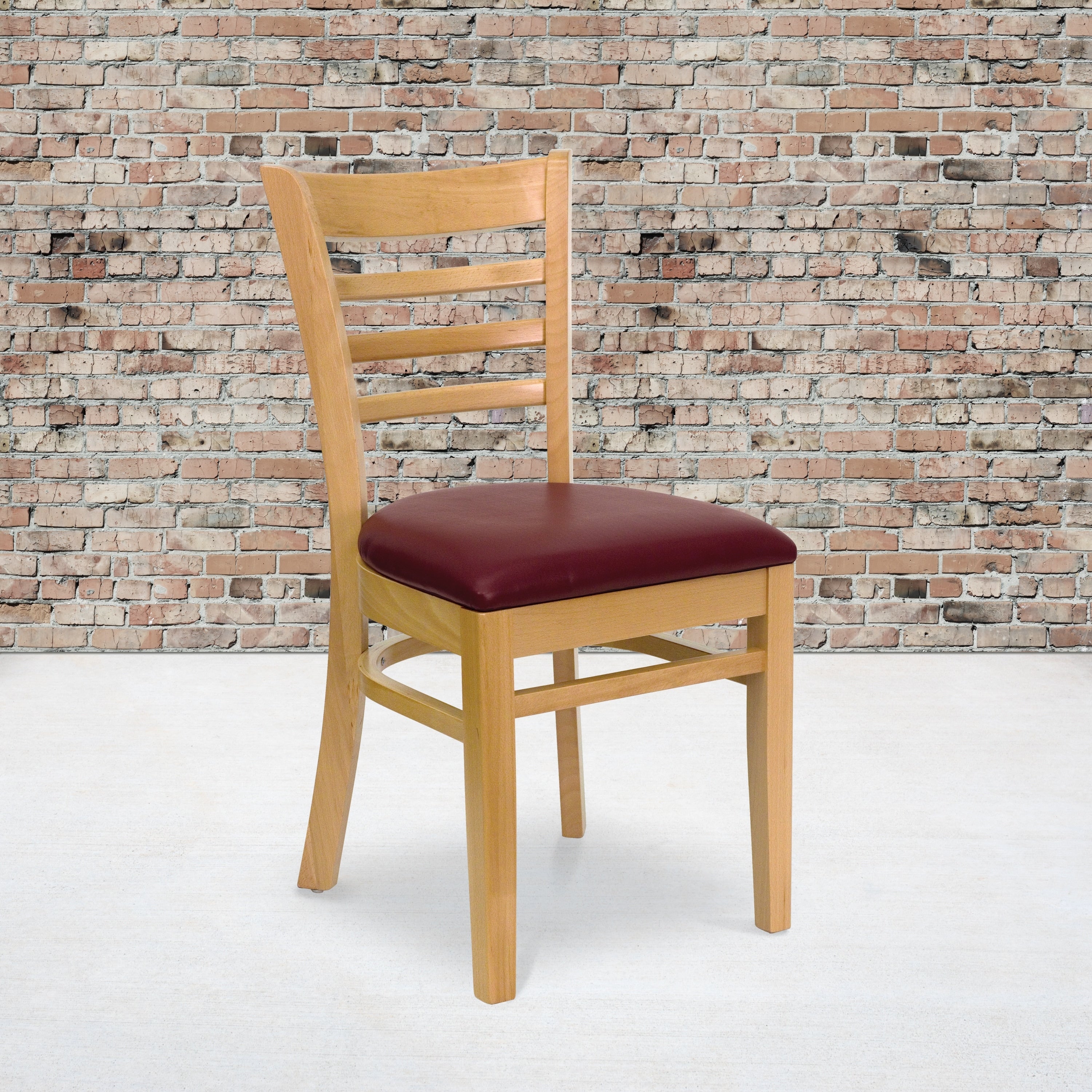 Ladder Back Wooden Restaurant Chair