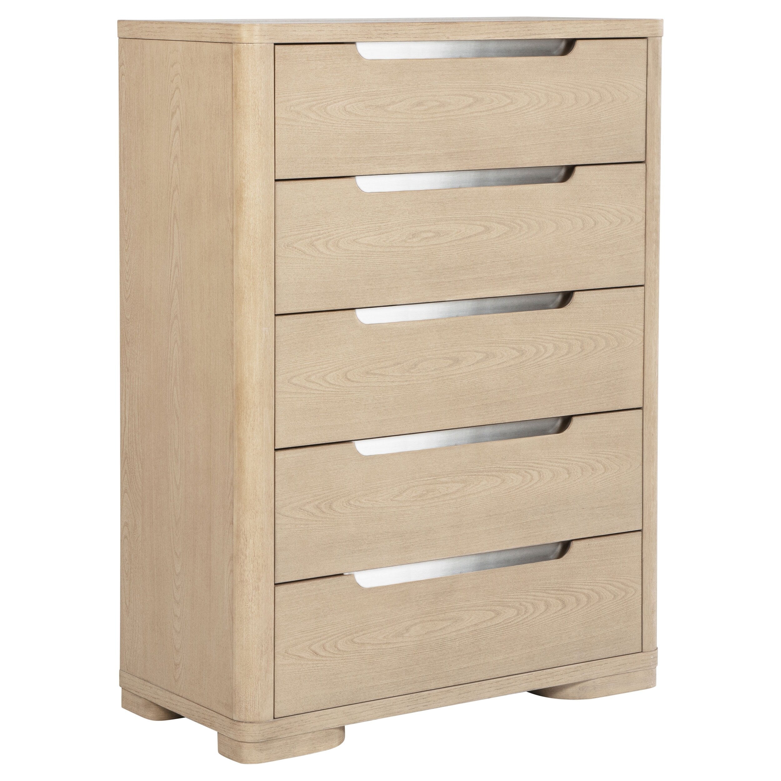 Ladera 5 Drawer Bedroom Chest Of Drawers Light Elm